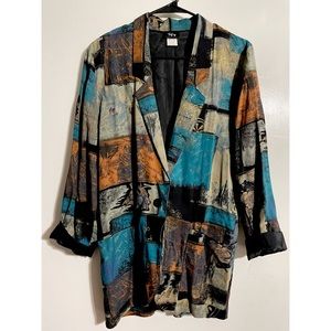 Abstract Blazer